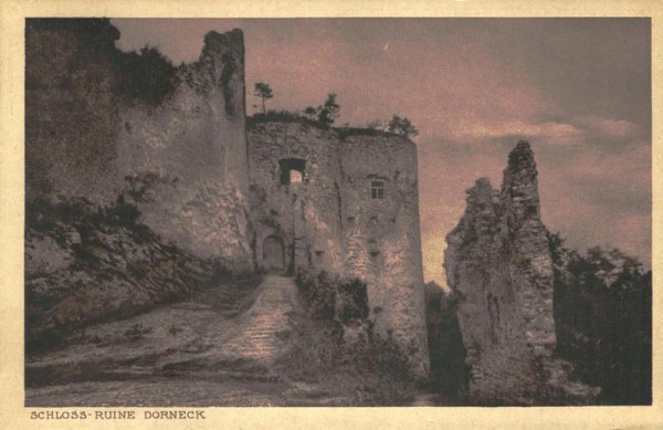 Schloss Ruine, Dorneck Vorderseite