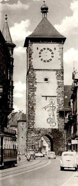 Freiburg, Schwabentor Vorderseite