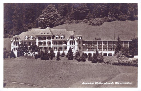 Sanatorium Heiligenschwendi. Männerpavillon