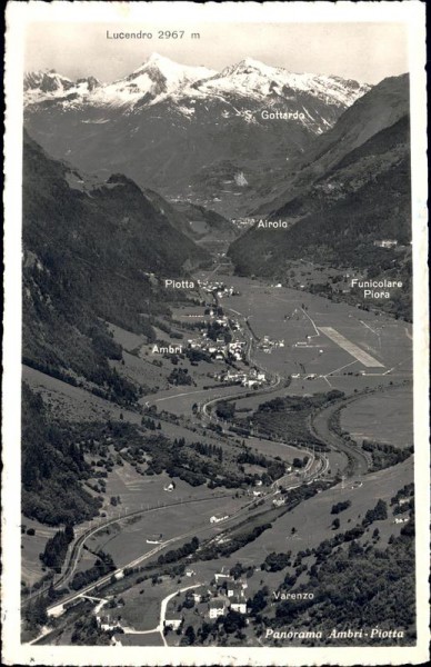 Panorama/Ambrì/Piotta Vorderseite