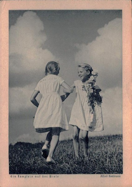 Alfred Keetmann: Ein Tänzlein auf der Wiese Vorderseite