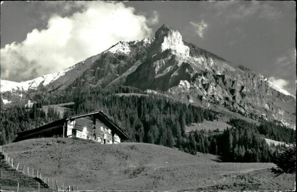 Berghaus in Adelboden Vorderseite