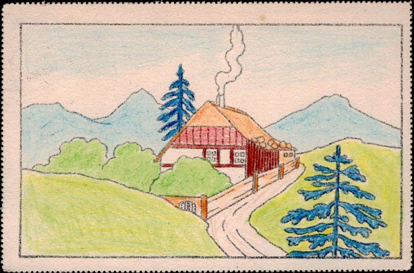 Bauernhaus Vorderseite