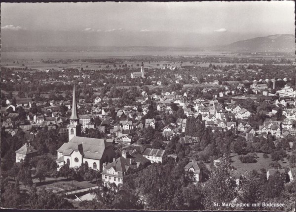 St. Margrethen mit Bodensee