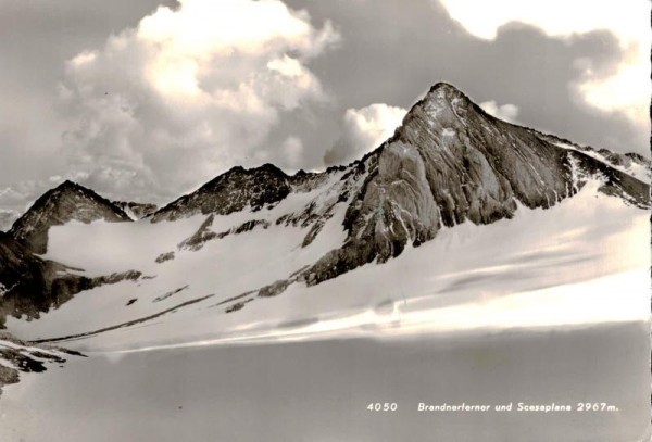 Brandnerferner und Scesaplana Vorderseite