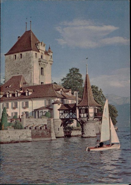 Burgen und Schlösser in der Schweiz, AVANTI-Buch, Werbeprospekt Vorderseite