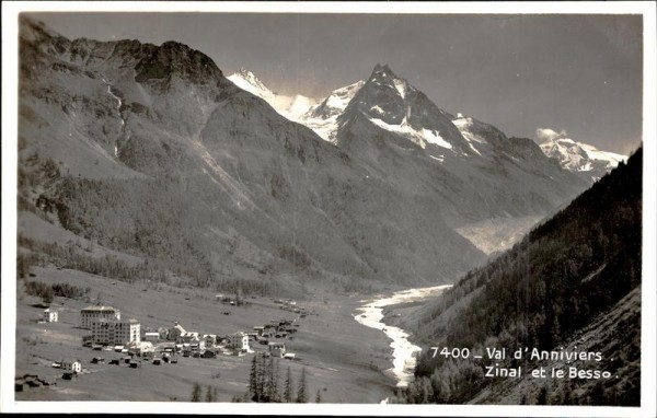 Val d'Anniviers, Zinal Vorderseite