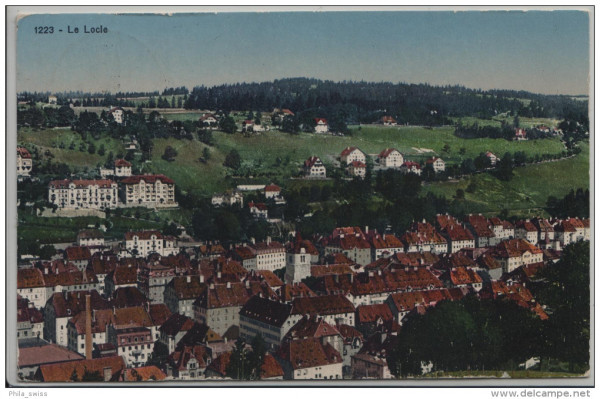 Le Locle - Vue generale - 1223