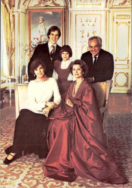 Monaco, Souverain, Grace, Albert, Caroline, Stéphanie Vorderseite