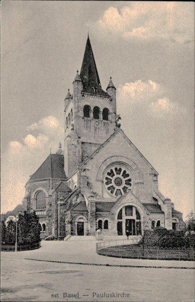 Basel - Pauluskirche Vorderseite