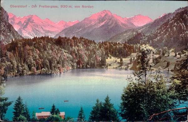 Oberstdorf, Freibergsee Vorderseite