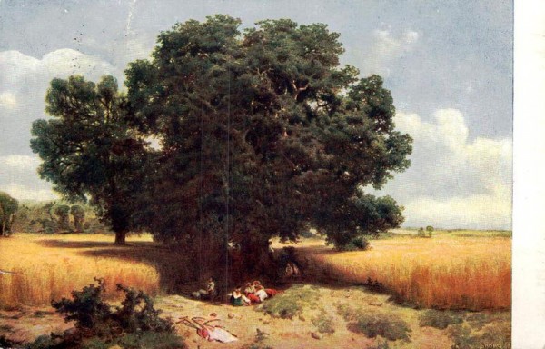 Alexandre Calame (1810 - 1864): L' Eté / Sommer / Estate Vorderseite