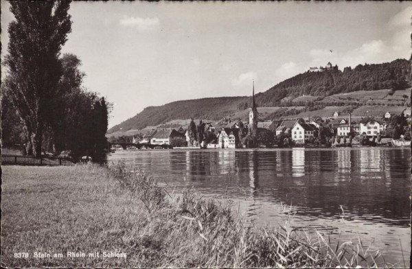 Stein am Rhein mit Schloss Vorderseite