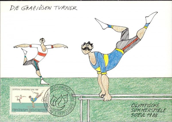 Olympische Sommerspiele Soeul 1988 Vorderseite