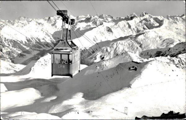 Luftseilbahn Parsenn - Weissfluhgipfel (2846 m) Vorderseite