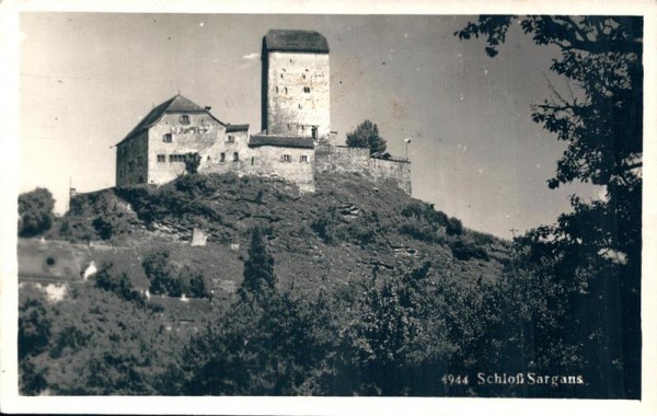 Schloss Sargans Vorderseite
