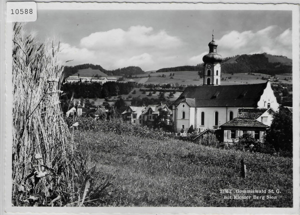 Gommiswald mit Kirche u. Kloster Berg Sion