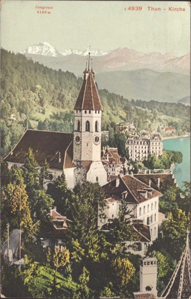 Thun - Kirche Vorderseite
