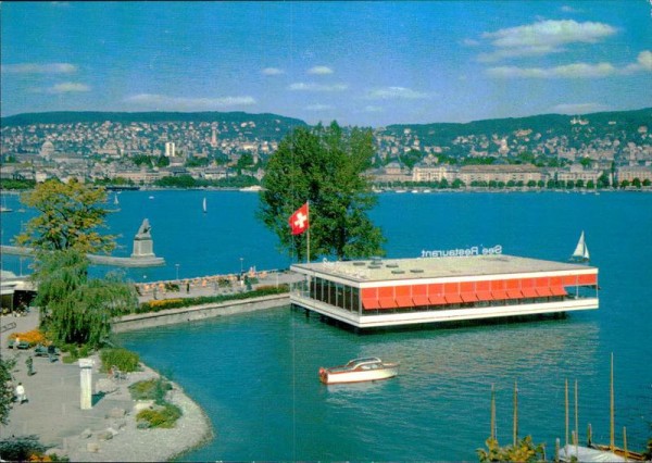 Zürich - See-Restaurant am Mythenquai Vorderseite
