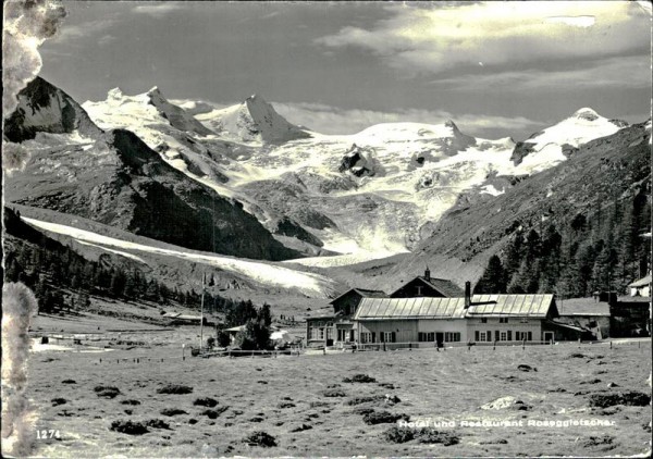 Hotel und Restaurant Roseggletscher Vorderseite
