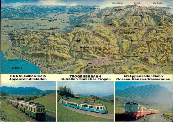 Appennzeller Bahnen Vorderseite