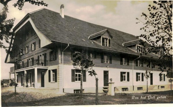 Festhütte Steffisburg Vorderseite