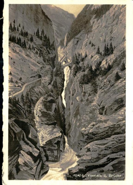 Viamala, 2. Brücke Vorderseite