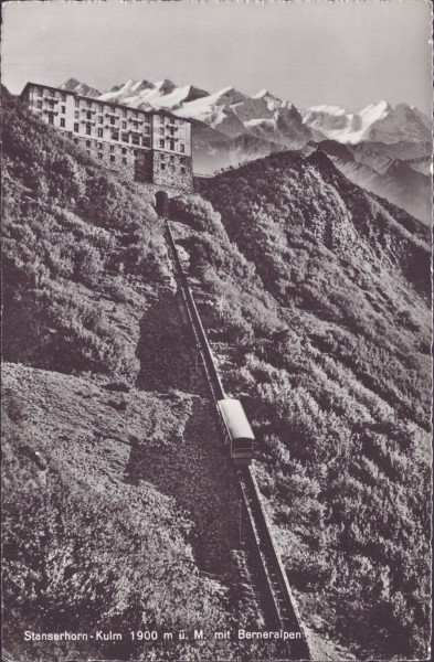 Stanserhorn-Kulm mit Berneralpen