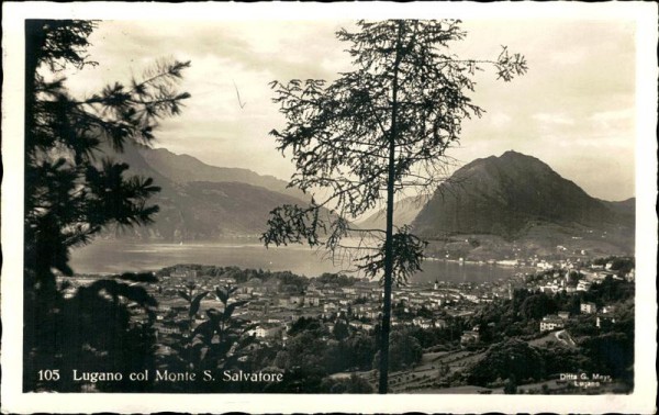 Lugano - Monte San Salvatore Vorderseite