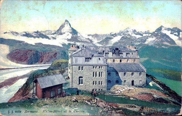 Zermatt, Kulm-Hotel Vorderseite