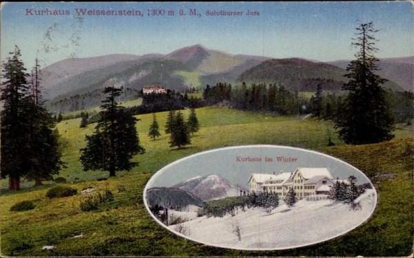 Solothurn, Kurhaus Weissenstein Vorderseite