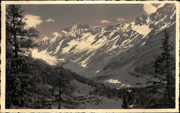 Lötschental, Fafleralp mit Schienhorn Vorderseite