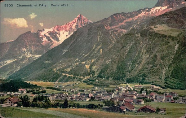 Chamonix-Mont-Blanc Vorderseite