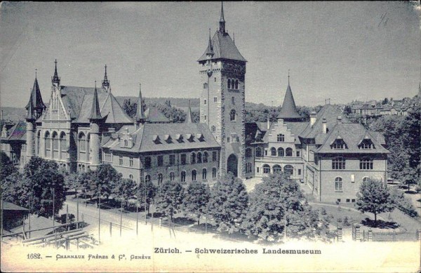 Zürich - Schweizerisches Landesmuseum Vorderseite
