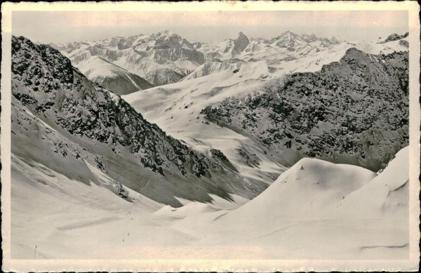Bündner Alpen Vorderseite