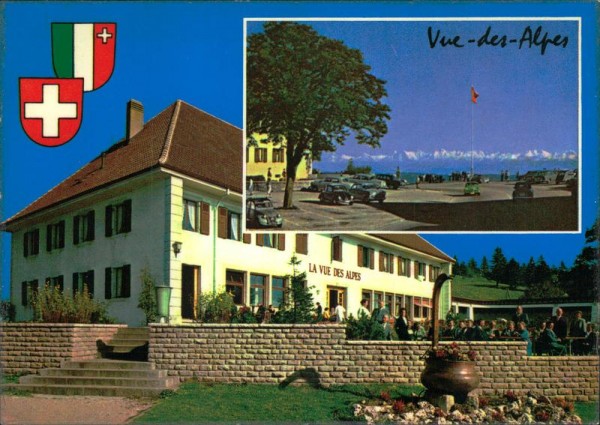 Vue des Alpes Vorderseite