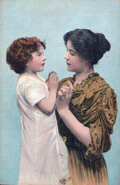 Mutter mit Kind, 1909 Vorderseite