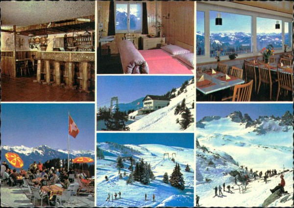 Berghotel Pizol (1630 m) Bad Ragaz Vorderseite