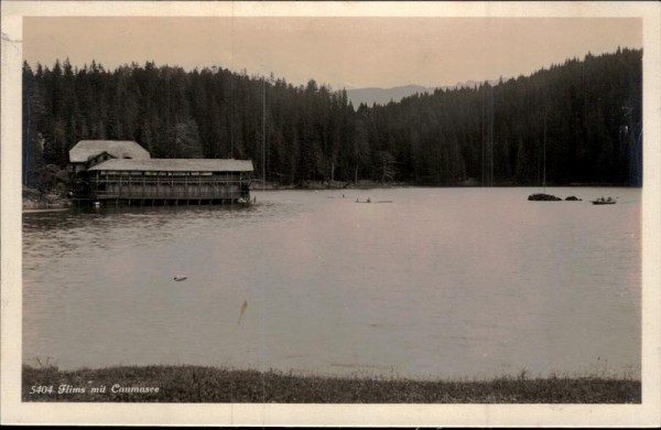 Flims mit Caumasee Vorderseite