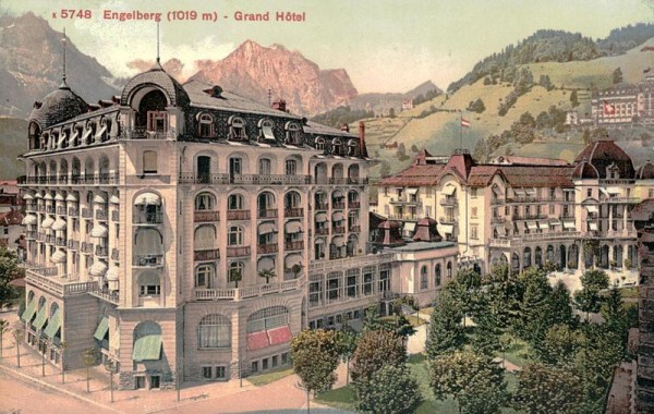 Engelberg, Grand Hotel Vorderseite