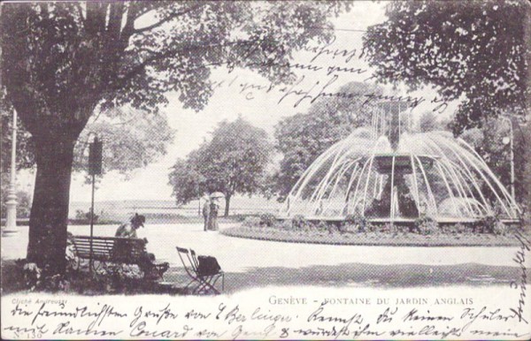 Fontaine du Jardin Anglais, Genève