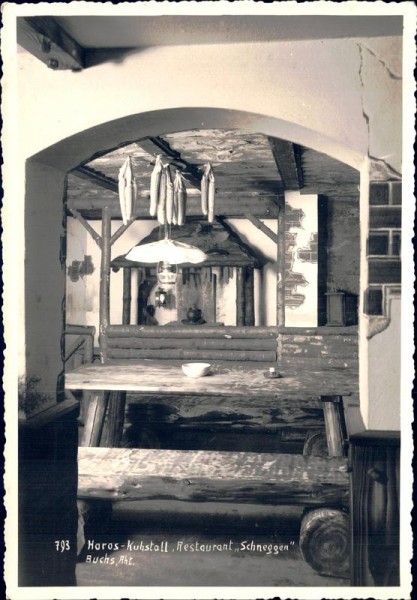 Buchs, Rest. Schneggen Vorderseite