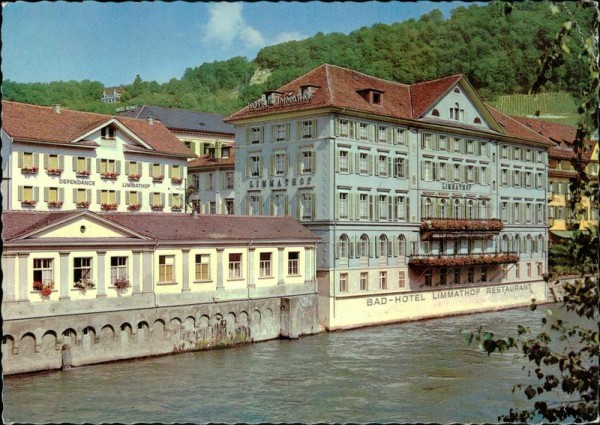Baden, Badhotel Limmathof Vorderseite