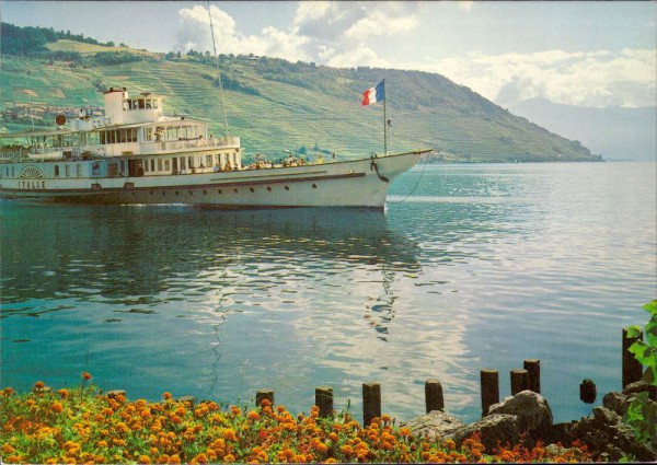 Schiff Italie auf Genfersee