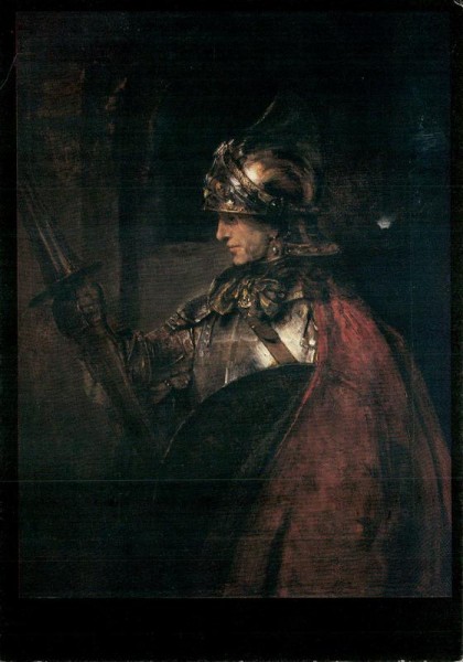 Man in Armour, Rembrandt van Rijn Vorderseite
