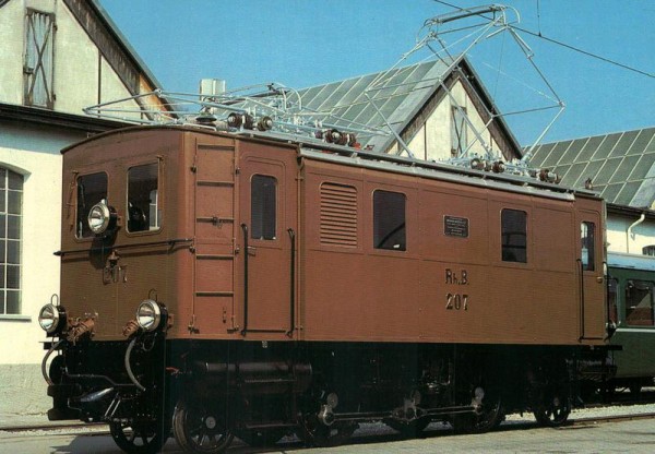 Rhätische Bahn Vorderseite