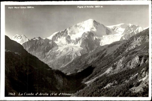 La Combe d'Arolla (Val d'Hérens) Vorderseite