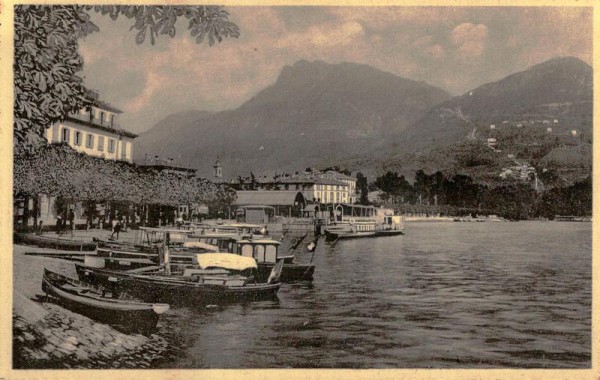 Lugano, Debarcadero Centrale Vorderseite