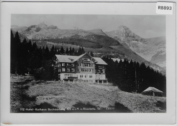 Hotel-Kurhaus Buchserberg m. Alvierkette