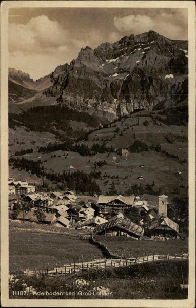 Adelboden und Gross-Lohner Vorderseite